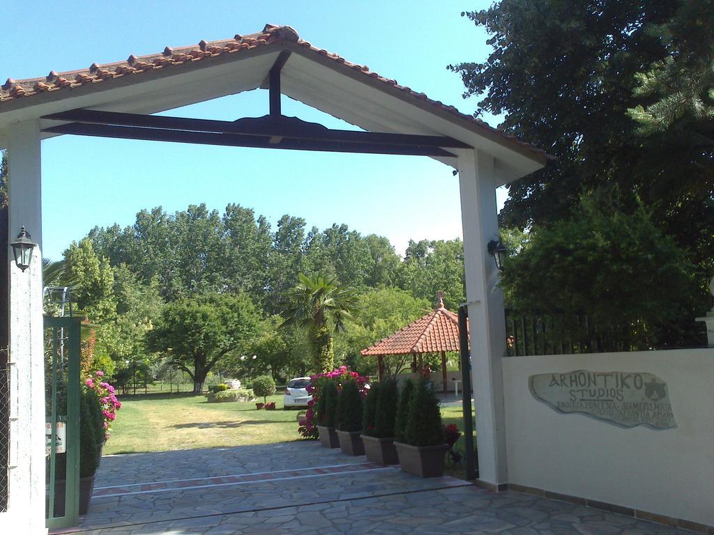 Archontiko Driani Apartment Paralia Pantaleimonos Luaran gambar